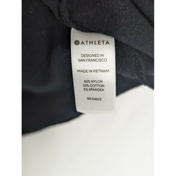 Athleta Dress Pronto Pleated Dolman Short Sleeve Mini Stretch sz small tall - Picture 6 of 10